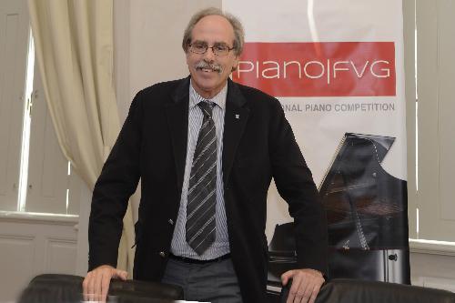 Gianni Torrenti (Assessore regionale Cultura, Sport e Solidarietà) alla presentazione del Festival pianistico internazionale "Piano|FVG 2017" - Trieste 31/10/2017